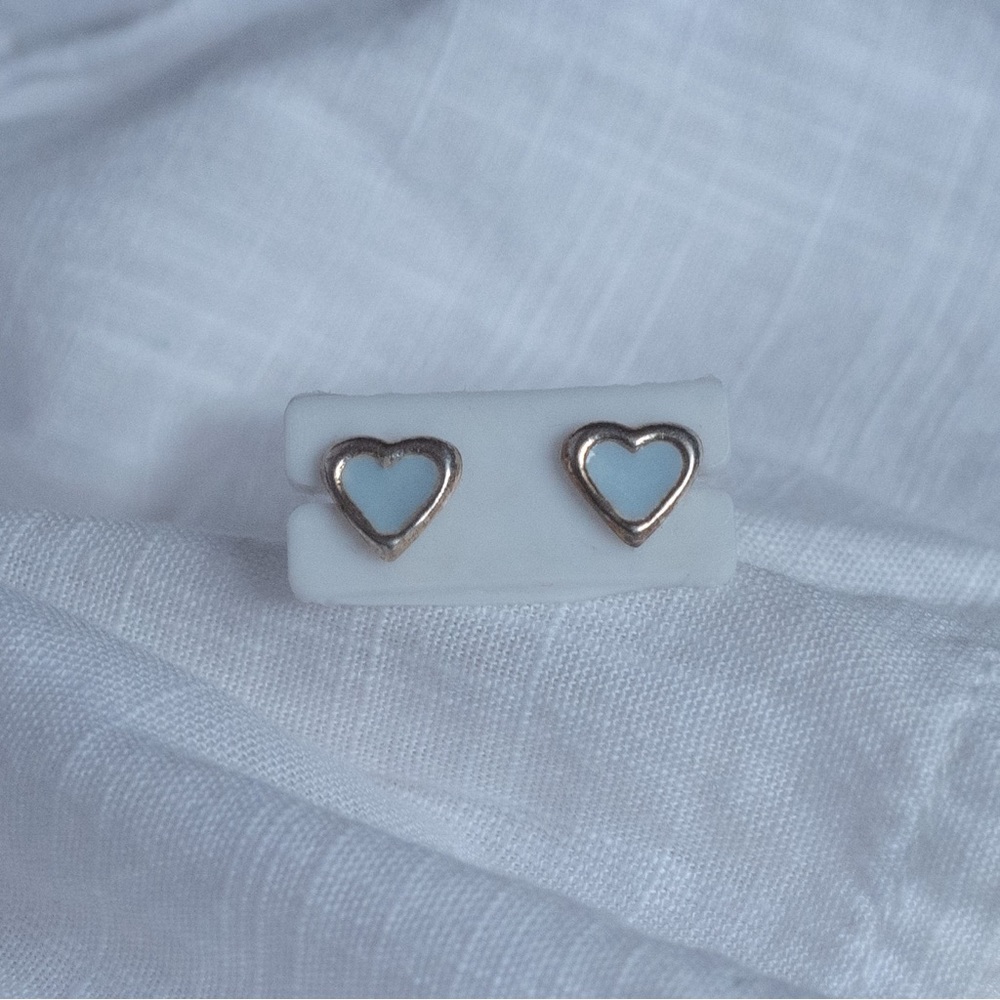 Sterling silver stud earrings